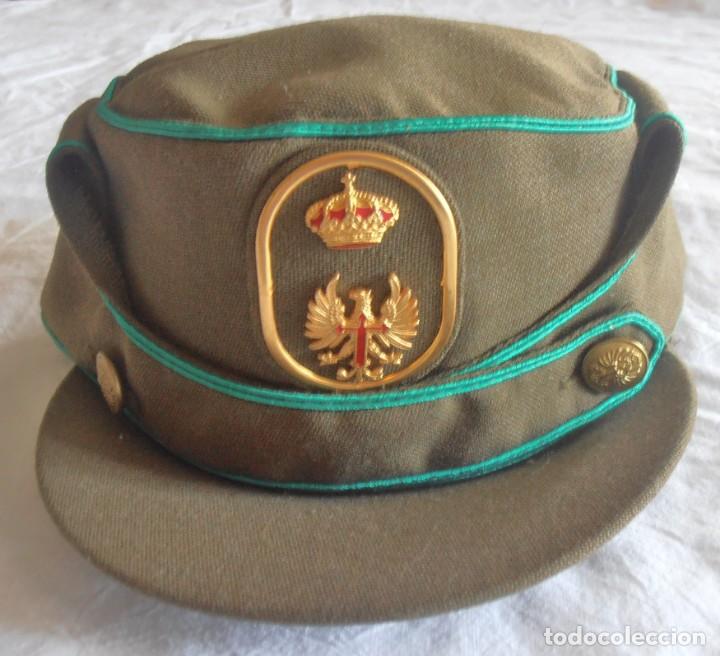 Militaria: GORRA DE MONTA&Ntilde;A , DEL EJERCITO - Foto 1