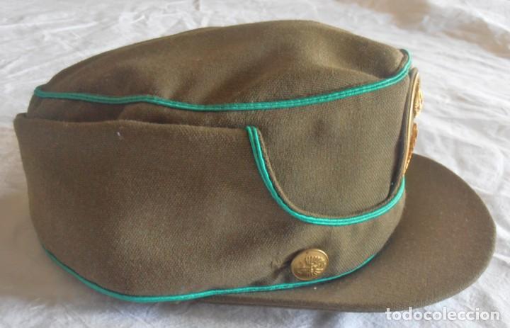 Militaria: GORRA DE MONTA&Ntilde;A , DEL EJERCITO - Foto 2