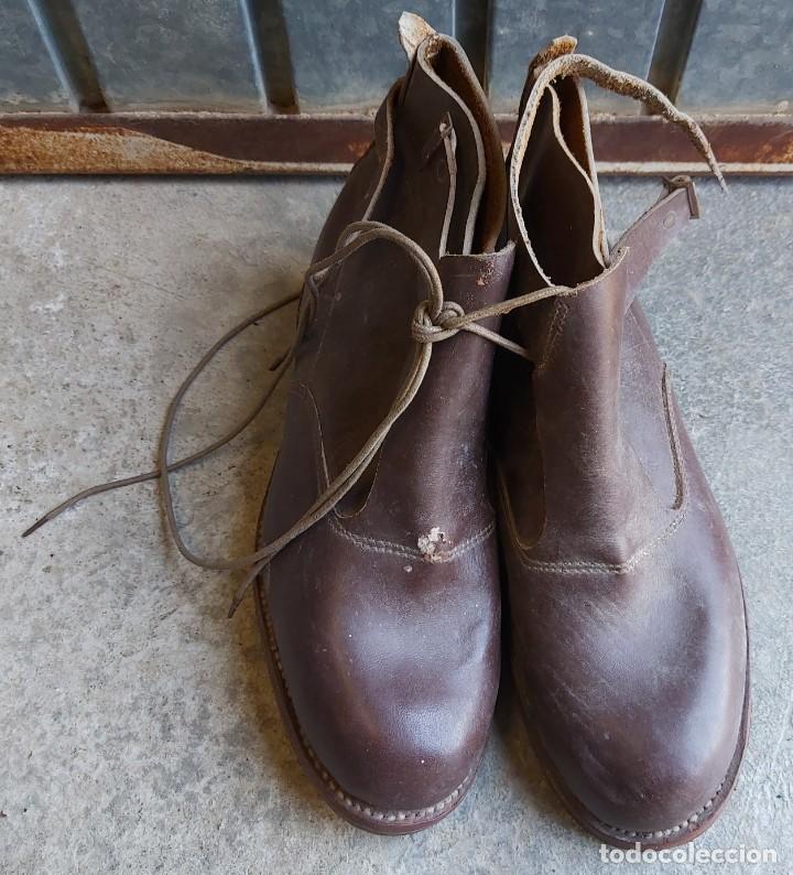 Botas de oficial de cuero de la URSS Botas cromadas soviéticas botas de cuero cromadas del Ejército Rojo Zapatos Zapatos para hombre Botas Botas de trabajo y estilo militar 