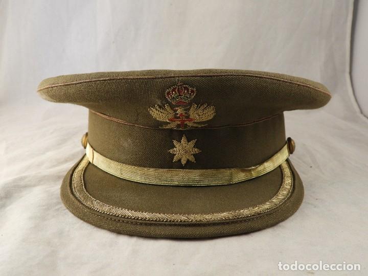 Militaria: GORRA DE PLATO MILITAR DEL EJERCITO DE TIERRA - Foto 2