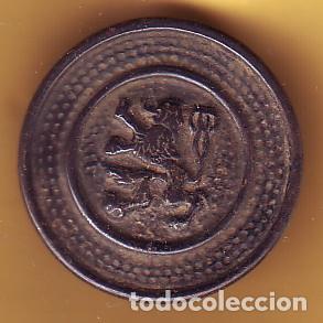 Militaria: BOT&Oacute;N CON LE&Oacute;N RAMPANTE - Foto 1