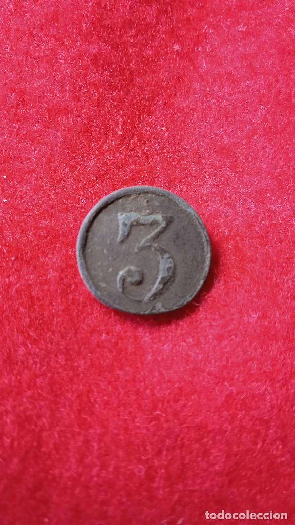 Militaria: Bot&oacute;n Regimiento N 3 - Foto 1
