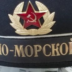 Militaria: GORRO MARINERO URSS-CCCP MILITAR ORIGINAL. Lote 281769458