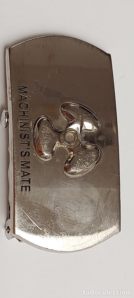 Militaria: Hebilla de marinero de la Navy, armada del ej&eacute;rcito de los EEUU. - Foto 1