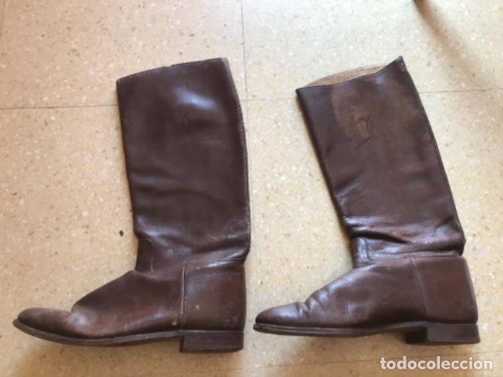 botas marrones oficial guerra civil 29 cm suela - Comprar Botas militares  antiguas y calzado militar en todocoleccion - 284024793