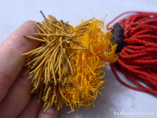 Militaria: LOTE POMPON DE CASCO GALA A IDENTIFICAR - Foto 7