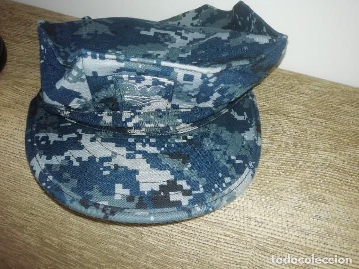 Militaria: Gorra uniforme del ej&eacute;rcito de USA lleva un galon - Foto 3