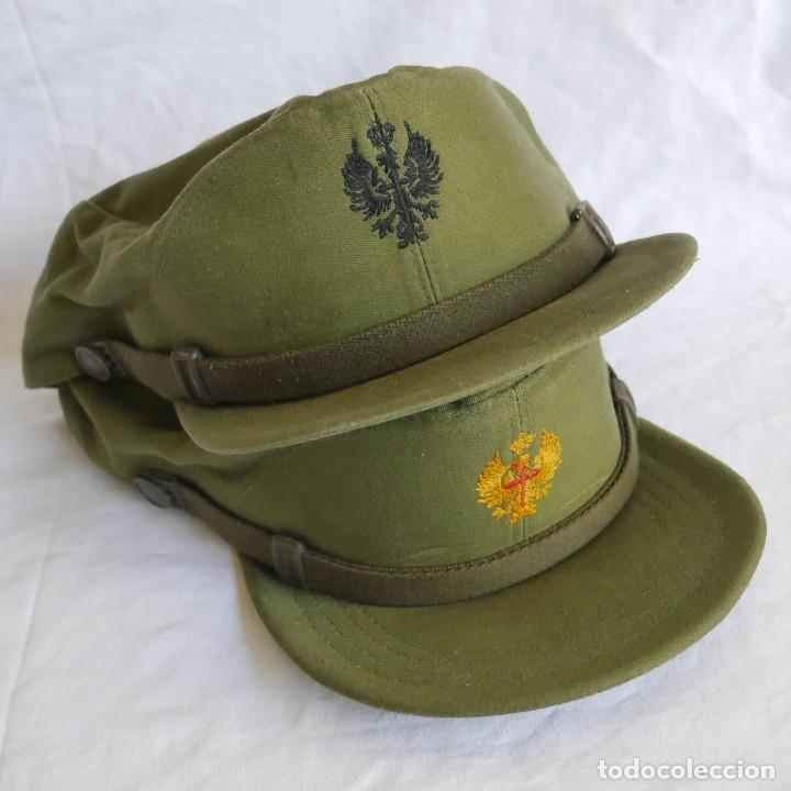 Militaria: 2 gorras Ej&eacute;rcito de Tierra Espa&ntilde;ol - Foto 1