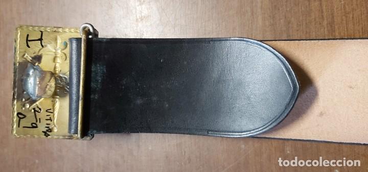 Militaria: Cintur&oacute;n con hebilla de la legi&oacute;n - Foto 5