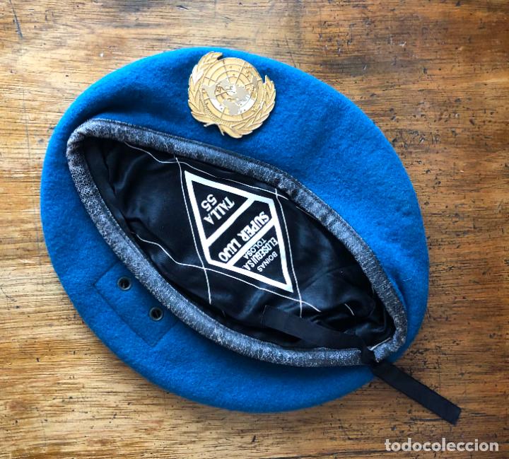 Militaria: BOINA CASCOS AZULES - Foto 1