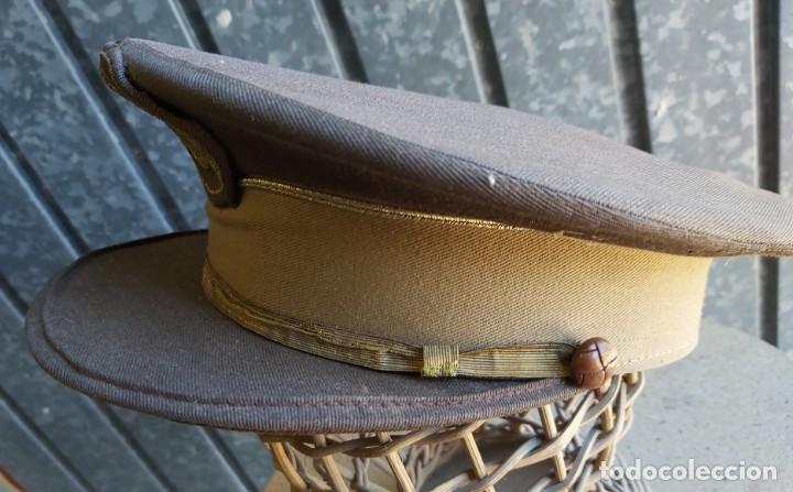 Militaria: Gorra de polic&iacute;a marrones - Foto 2