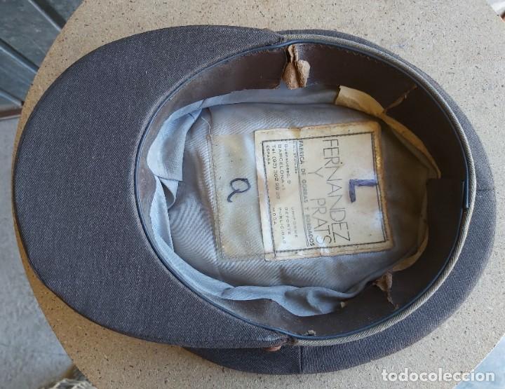 Militaria: Gorra de polic&iacute;a marrones - Foto 5