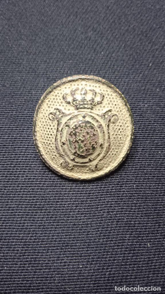 Militaria: Antiguo bot&oacute;n Militar. - Foto 1