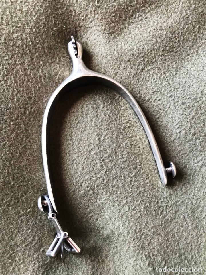 Militaria: Espuela de plata - Foto 1