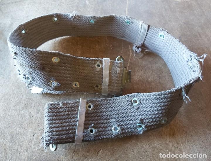 Militaria: Cintur&oacute;n gris de marina - Foto 1