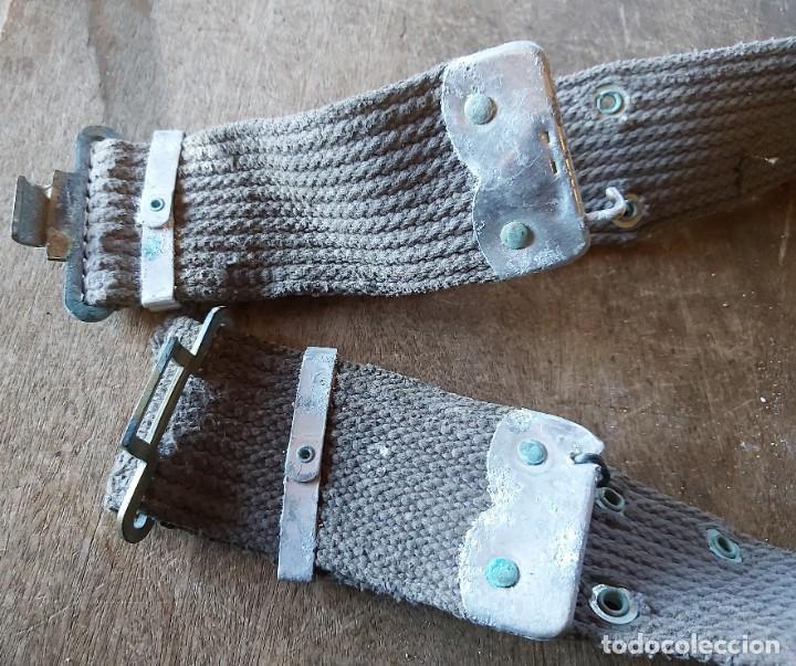 Militaria: Cintur&oacute;n gris de marina - Foto 3