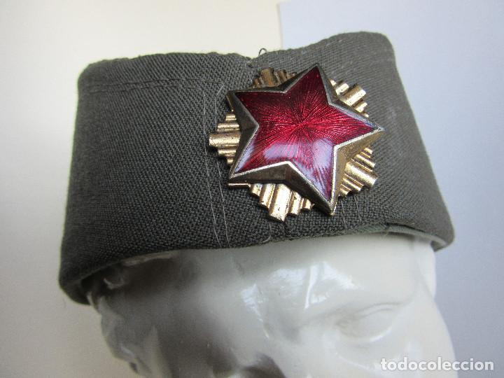 Militaria: GORRA CUARTELADA DEL EJERCITO YUGOSLAVO - Foto 1