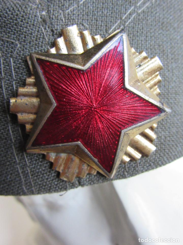 Militaria: GORRA CUARTELADA DEL EJERCITO YUGOSLAVO - Foto 2