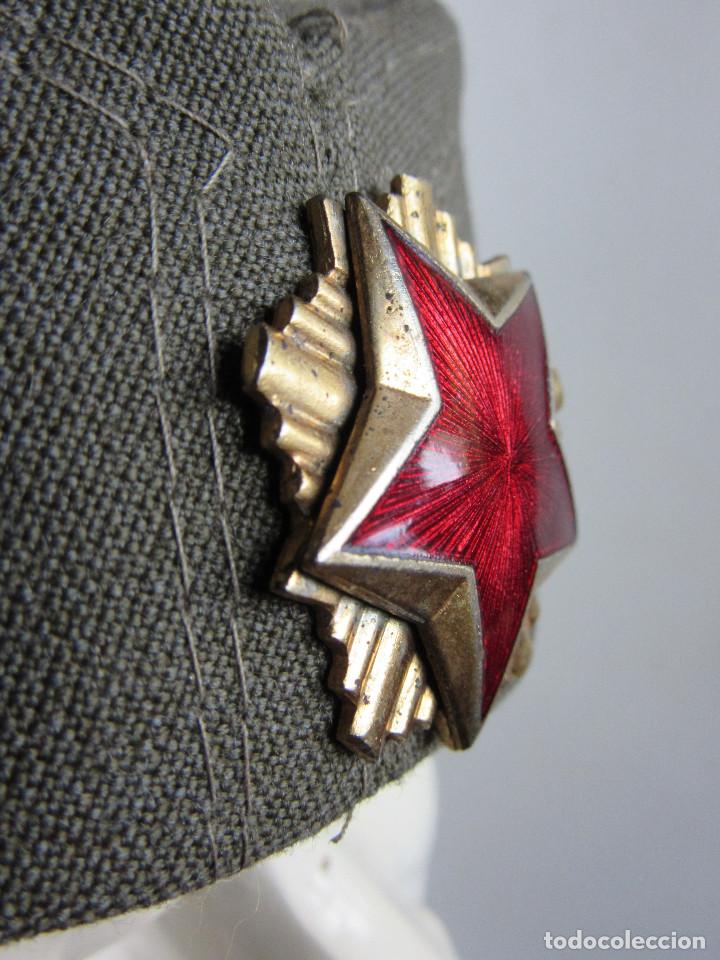 Militaria: GORRA CUARTELADA DEL EJERCITO YUGOSLAVO - Foto 3