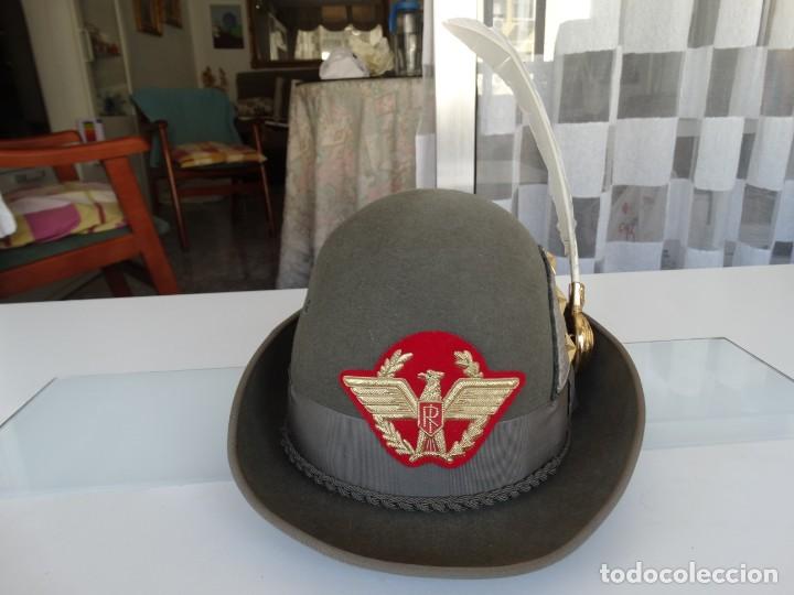 Militaria: SOMBRERO DE GENERAL DE ALPINI - Foto 2