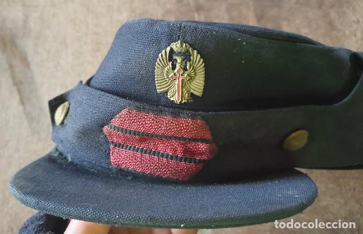 Militaria: Gorra de cabo de ferrocarriles - Foto 3