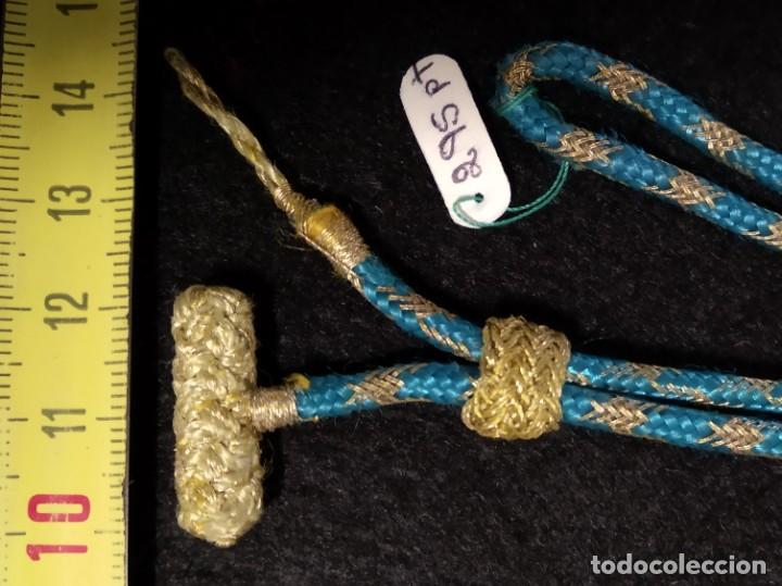 Militaria: Cord&oacute;n para bast&oacute;n de mando/sable. - Foto 2