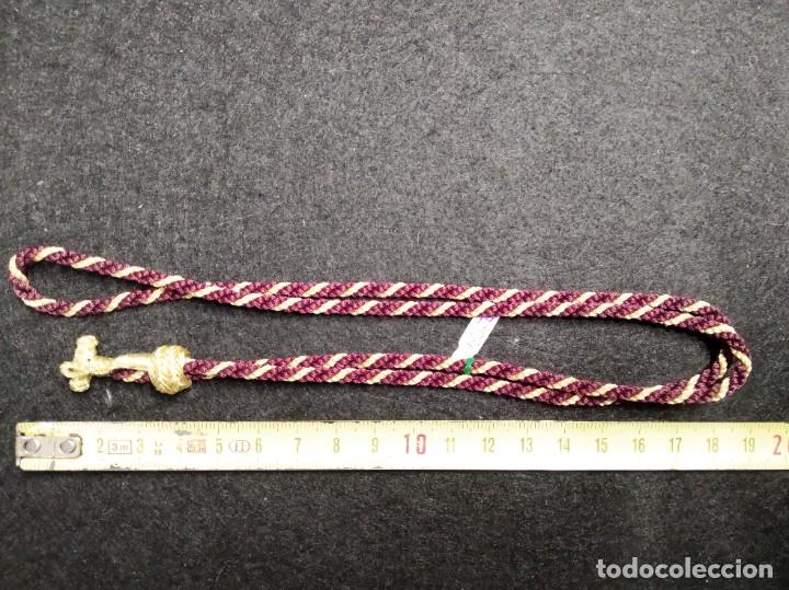 Militaria: Cord&oacute;n para bast&oacute;n de mando/sable. - Foto 1