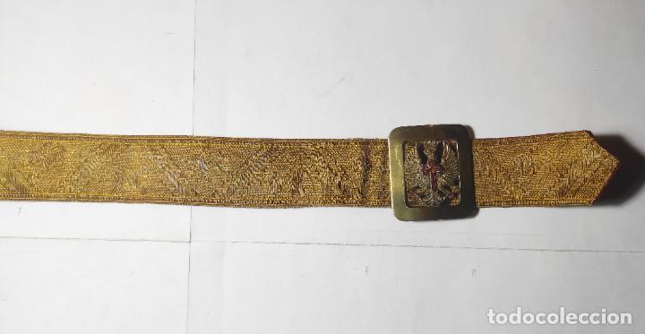 Militaria: CINTURON DE UNIFORME DE GALA. EJERCITO DE TIERRA. - Foto 3
