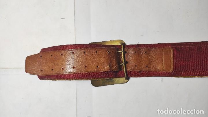 Militaria: CINTURON DE UNIFORME DE GALA. EJERCITO DE TIERRA. - Foto 5