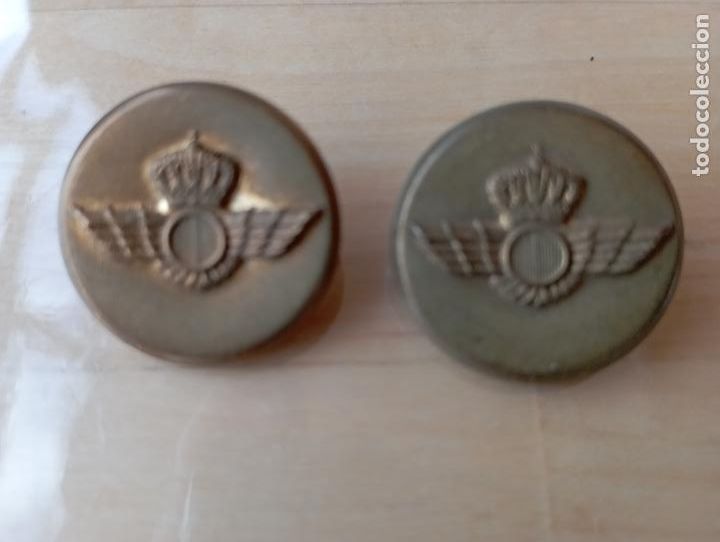 Militaria: BOTONES EJERCITO DEL AIRE. - Foto 2