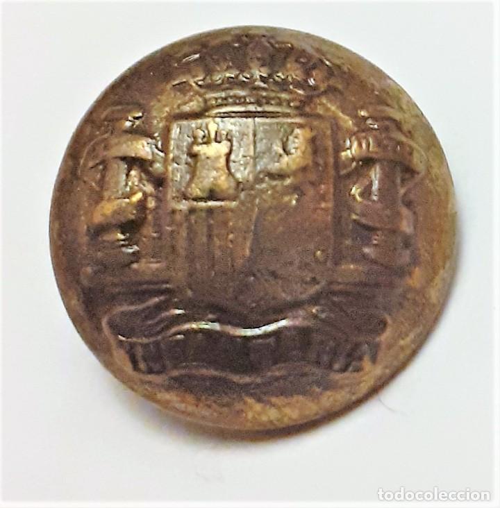 Militaria: BOTON DE INFANTERIA GOBIERNO PROVISIONAL - Foto 1