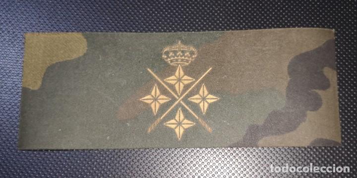 Militaria: PARCHE de Capit&aacute;n General para uniforme de camuflaje - Foto 1
