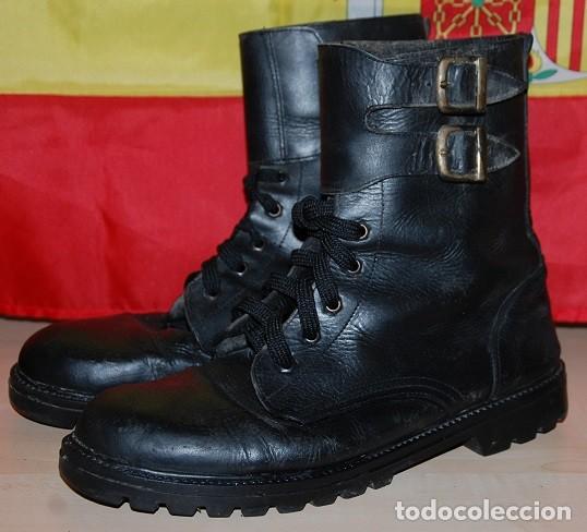 militares de dos hebillas nº 42/43 - Acheter Bottes et chaussures anciennes todocoleccion