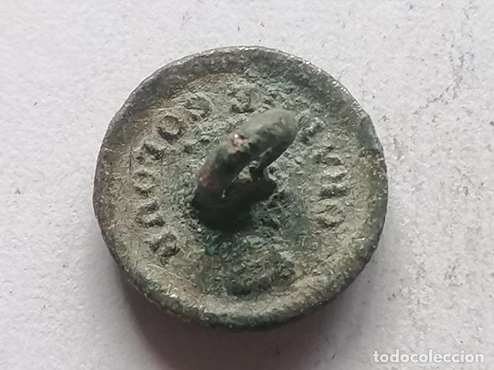 Militaria: ANTIGUO BOTON, MEDIDA 14 MM - Foto 2