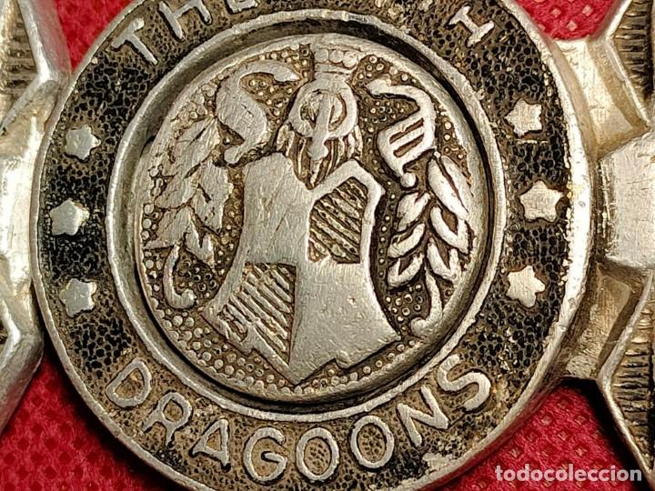 Militaria: HEBILLA THE DRAGOONS ORIGINAL - Foto 2