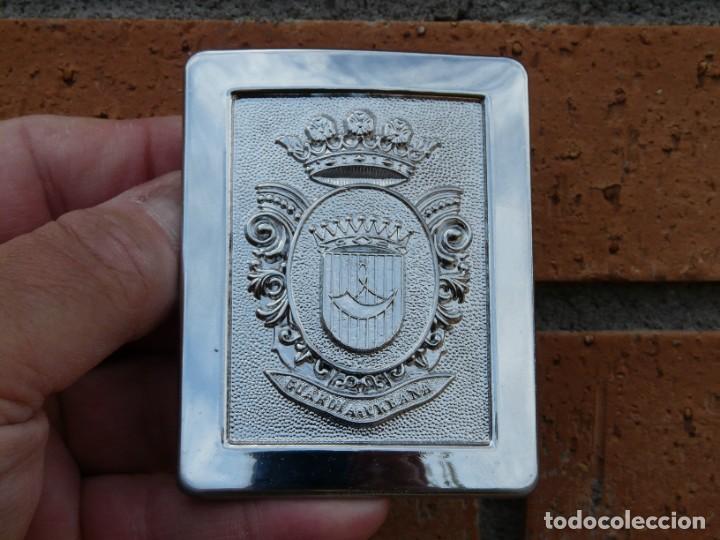 Militaria: ANTIGUA HEBILLA GUARDIA URBANA CORNELLA DE LLOBREGAT POLICIA EPOCA DE FRANCO