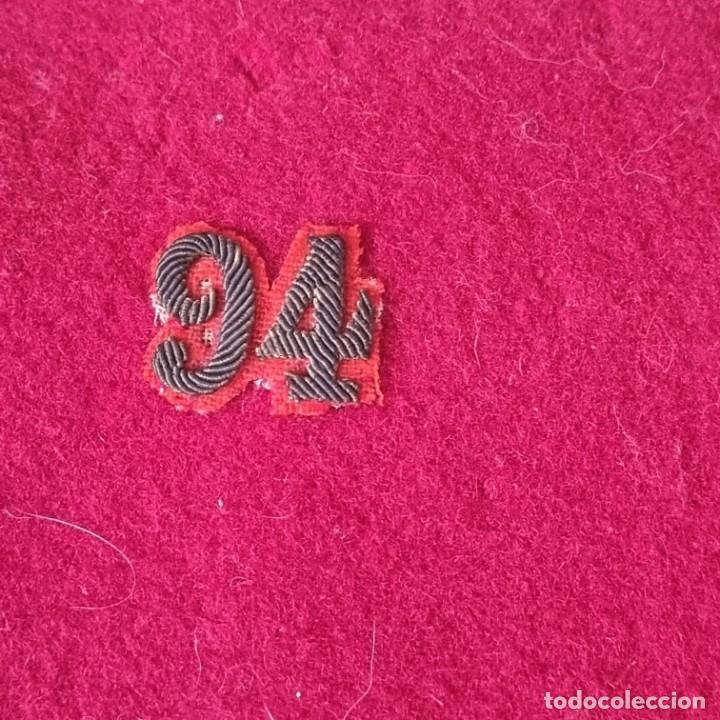 Militaria: ANTIGUO GORRO REDONDO - Foto 5