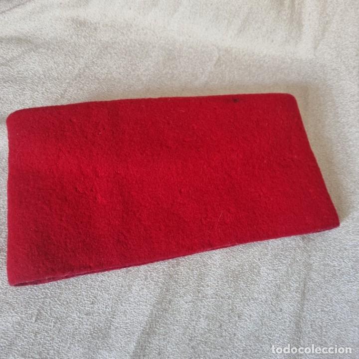 Militaria: ANTIGUO GORRO REDONDO - Foto 9