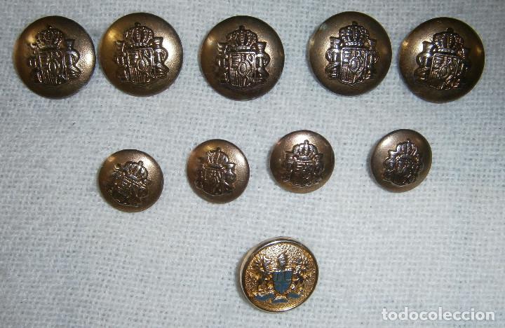 Militaria: botones guerrera militar - Foto 2