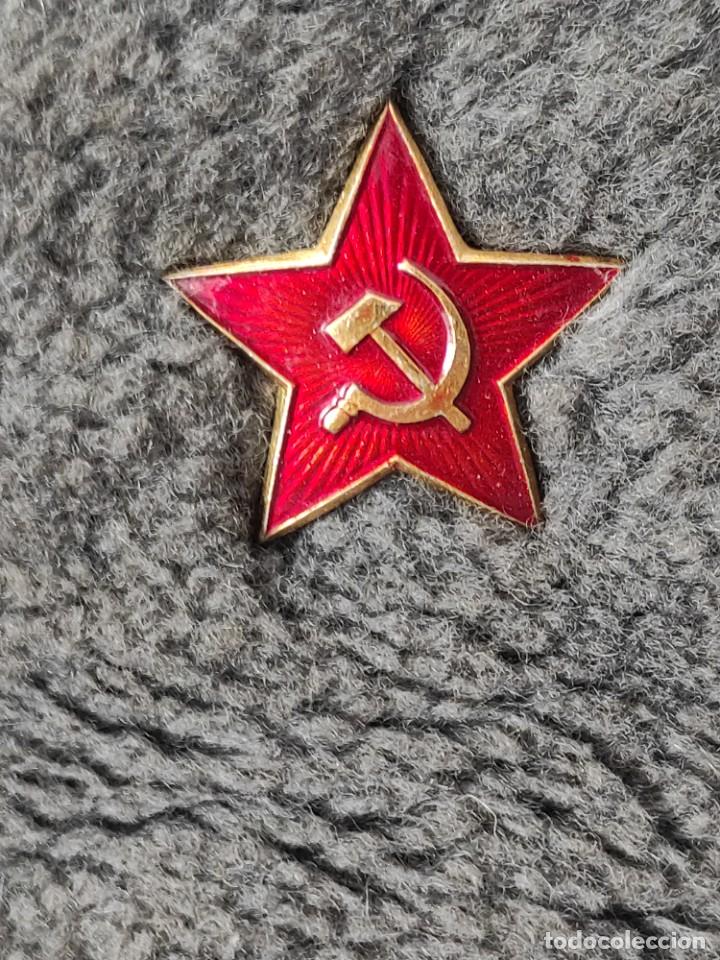 Militaria: Gorro Ruso. URRS. Ej&eacute;rcito Rojo - Foto 3