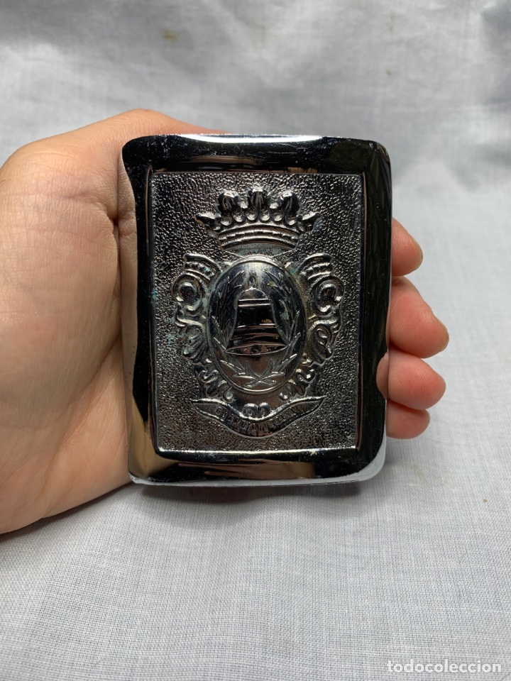 Militaria: ANTIGUA HEBILLA GUARDIA URBANA SAN BAUDILIO DE LLOBREGAT - POLICIA EPOCA DE FRANCO
