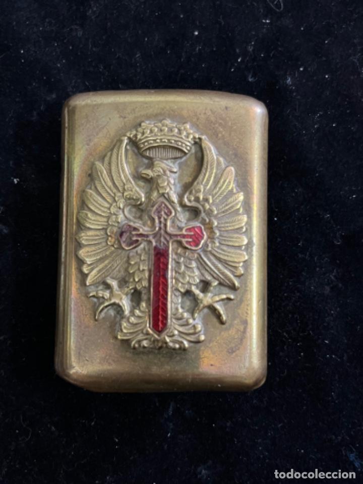 Militaria: HEBILLA ESMALTADA DEL EJ&Eacute;RCITO ESPA&Ntilde;OL. - Foto 1