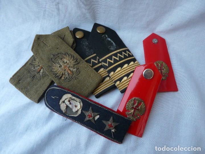 Military Antiques: LOTE HOMBRERAS MILITARES