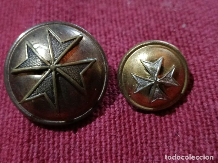 Militaria: Botones de la orden de Malta - Foto 1