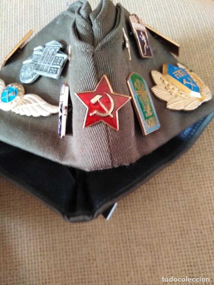 Militaria: Gorro aviaci&oacute;n ej&eacute;rcito Ruso - Foto 3