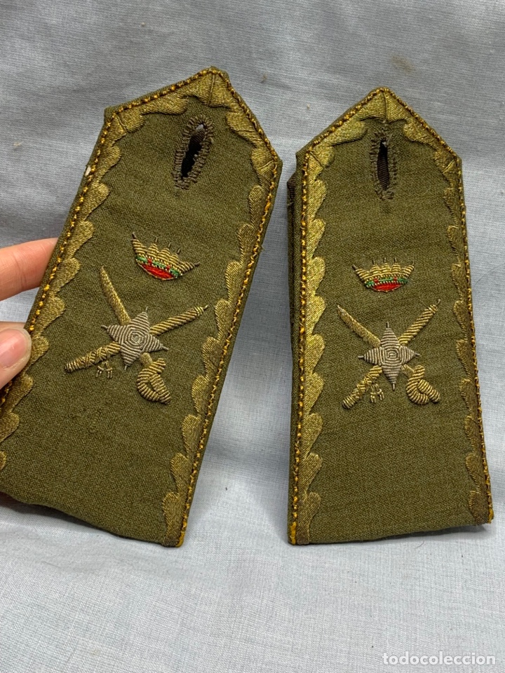 Militaria: HOMBRERAS DE GENERAL DE BRIGADA - EPOCA DE FRANCO