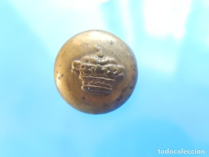 Militaria: Bot&oacute;n. Corona. A catalogar. - Foto 3