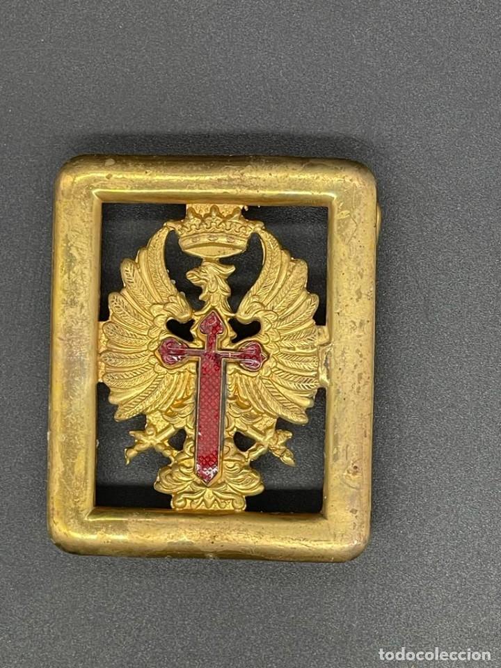 Militaria: HEBILLA CINTURON MILITAR DEL EJ&Eacute;RCITO DE TIERRA - Foto 1