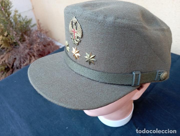 Militaria: Antigua Gorra de Faena de Coronel,Ej&eacute;rcito de Tierra - Foto 2