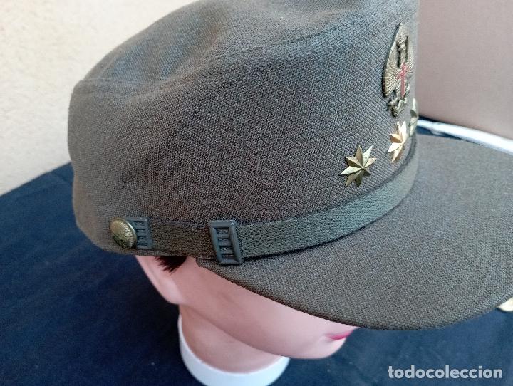 Militaria: Antigua Gorra de Faena de Coronel,Ej&eacute;rcito de Tierra - Foto 4